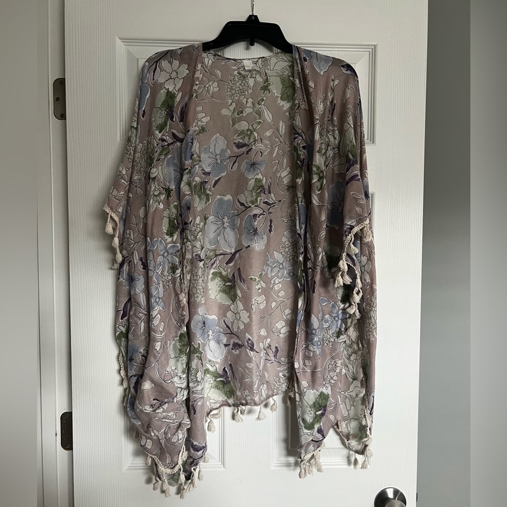 Bathing suit cover up or cardigan